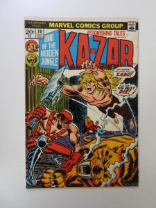 Astonishing Tales #20 (1973) FN+ condition