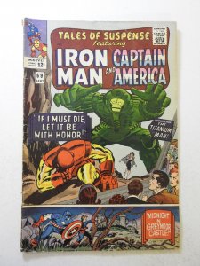 Tales of Suspense #69 (1965) VG- Condition moisture stain