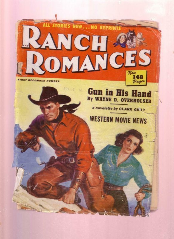 RANCH ROMANCES-DEC1 1950-WESTERN-OVERHOLSER-ERROL FLYNN FR