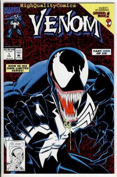 VENOM, LETHAL PROTECTOR #1, NM, Spider-man, Bagley, 1993, more SM in store