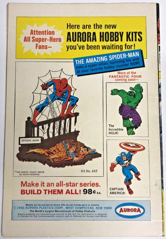 AMAZING SPIDER-MAN#45 FN/VF 1967 MARVEL  SILVER AGE COMICS 