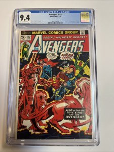 Avengers (1973) # 112 (CGC 9.4 OWTWP) 1st App Mantis