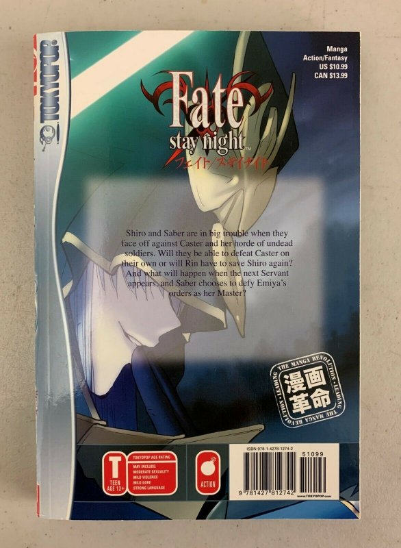 Fate/Stay Night Vol. 4 2009 Paperback Type-Moon Dat Nishiwaki