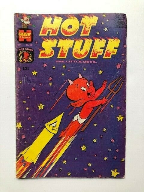 Harvey Comics HOT STUFF The Little Devil #80 Oct 1967 Low Grade (A283M)