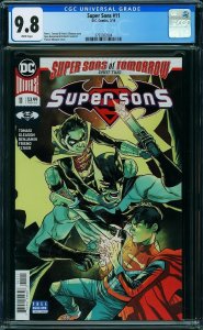 Super Sons #11 (2018) CGC 9.8 NM/MT