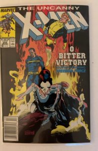 The Uncanny X-Men #255 Newsstand Edition (1989)  