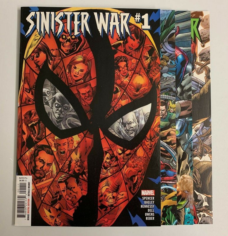 Sinister War #1-4 Set (Marvel 2021) 1 2 3 4  Nick Spencer (9.2+)