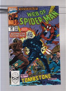 Web Of Spider Man #68 - Alex Saviuk Cover Art! (8.0/8.5) 1990