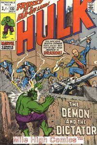 HULK  (1962 Series) #133 BRITISH Very Good