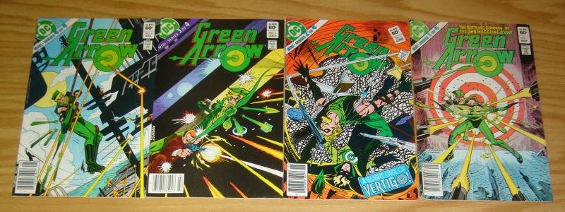 Green Arrow #1-4 VF complete series - first set - dc comics 2 3 mike w. barr lot