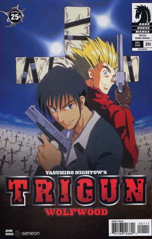 Trigun Anime Manga: Wolfwood #1 VF/NM; Dark Horse | save on shipping - details i