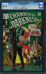 Chamber of Darkness #8 (1970) CGC 8.0 VF