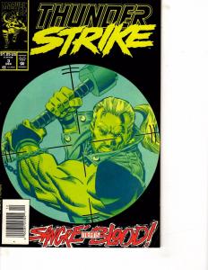 Lot Of 2 Marvel Comic Books 2099 Unlimited #4 and Thunder Strike #3  ON12