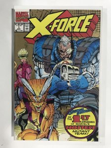 X-Force #1 Second Print Cover (1991) X-Force NM5B225 NEAR MINT NM