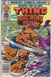 Marvel Two-in-One #93 (1982)