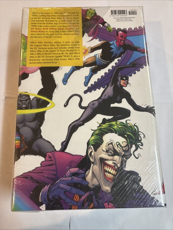 New Who's Who Omnibus Volume 2 DC Comics HC Hardcover (Sealed)