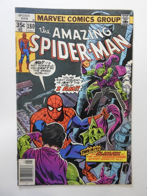 Amazing Spider-Man #180 FN Condition!