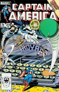 Captain America (1st Series) #314 VF/NM; Marvel | Squadron Supreme - we combine 