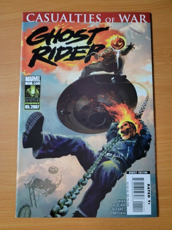 Ghost Rider #11 ~ casi NUEVO casi nuevo ~ 2007 Marvel Comics 