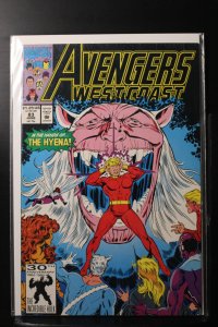 Avengers West Coast #83 Direct Edition (1992)