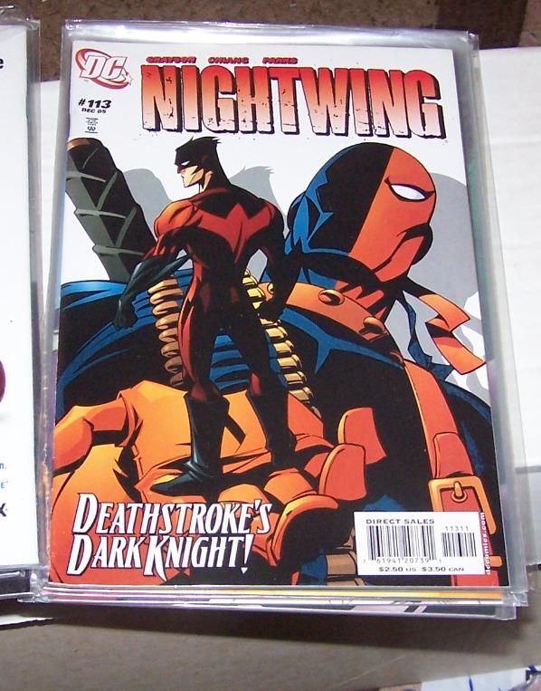  NIGHTWING  # 113  2006 DC COMICS deathstroke the terminator +dick grayson