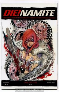 DIE!NAMITE (2020 DYNAMITE) #1 VARIANT 1:20 MOMOKO RED SONJA ZOMBIE INCV G11492