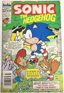 SONIC THE HEDGEHOG#20 VG/FN 1995 ARCHIE COMICS 