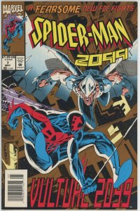 Spider-Man 2099 #7 (1992) - 9.4 NM *Wing and a Prayer* Newsstand