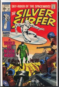 The Silver Surfer #10 (1969) Silver Surfer