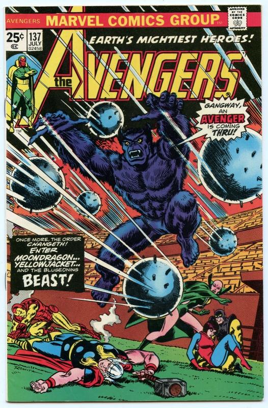 Avengers 137 Jul 1975 VF+ (8.5)