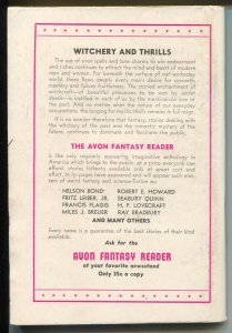 Avon Fantasy Reader #11 1949-Spicy Good Girl Art-pulp fiction-Bradbury-FN+