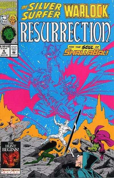 Silver Surfer/Warlock: Resurrection #4, VF+ (Stock photo)