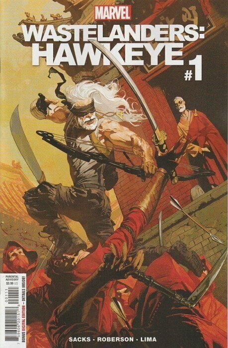 Wastelanders Hawkeye #1 Josemaria Casanovas Cover Marvel Comics 2021