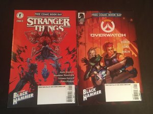 FREE COMIC BOOK DAY 2018, 2019 Black Hammer, Stranger Things, VFNM Condition