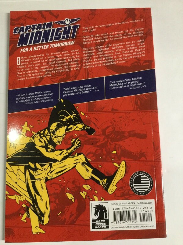 Captain Midnight For A Better Tomorrow Volume 3 Near Mint Nm Tpb Sc Dark Horse