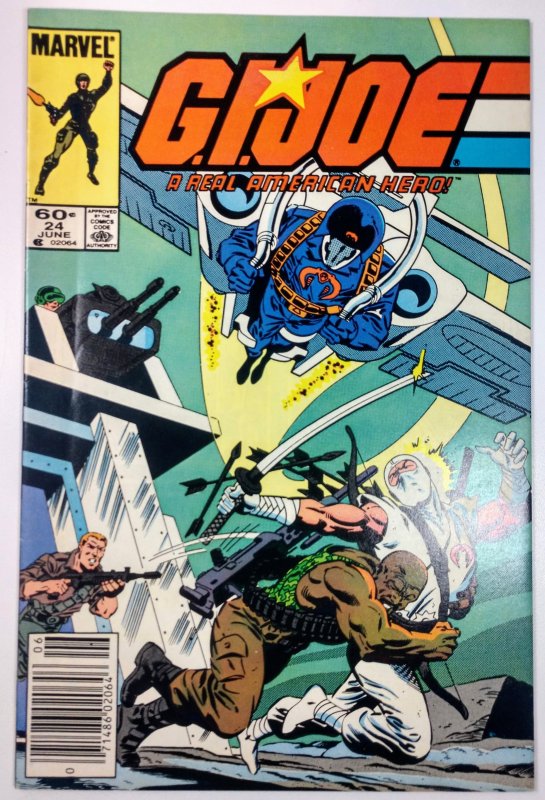 G.I. Joe: A Real American Hero #24 (8.0, 1984) NEWSSTAND