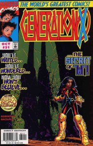 Generation X #31 VF ; Marvel | Operation Zero Tolerance
