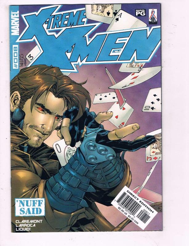 Xtreme X-Men #8 VF Marvel Comic Book Gambit 2001 DE9