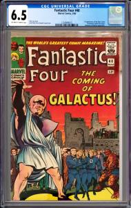 Fantastic Four #48 CGC Graded 6.5 1st App of Silver Surfer & Galactus