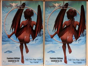 Naughty Faeries Comics: NFSA #3 VIP Naughty Connecting Serialized Set!