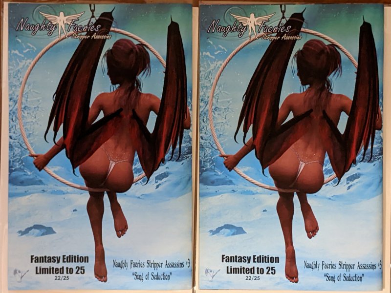 Naughty Faeries Comics: NFSA #3 VIP Naughty Connecting Serialized Set!