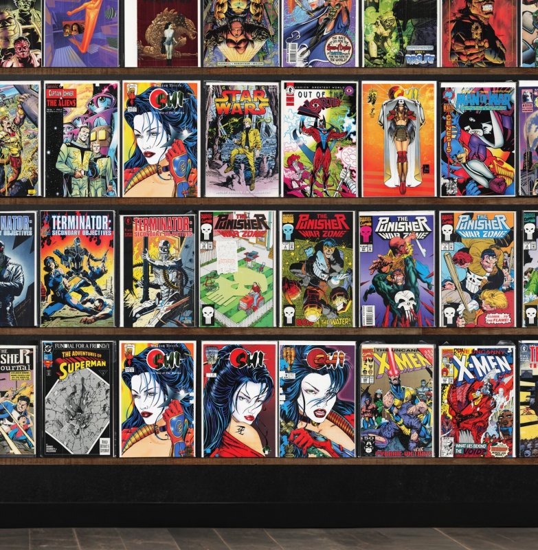 Huge Lot 150+ Comics with Eternal Warrior, Freex, Deathmate & More!