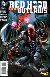 Red Hood and the Outlaws #35 FN ; DC | New 52 Scott Lobdell
