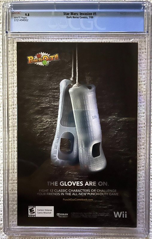 ?~DARK HORSE~STAR WARS:INVASIION #1~?~MANY 1st APPEARANCES~?~CGC 9.8~?