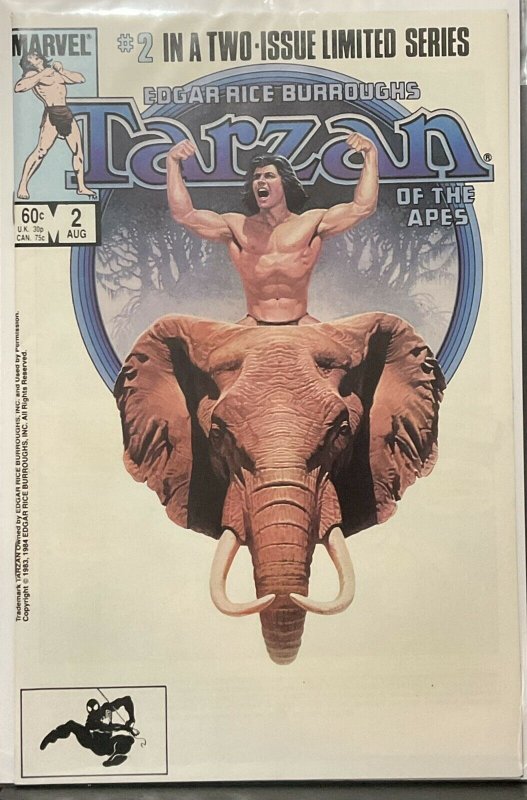 Tarzan of the Apes #1 & 2 Limited Series  (1984 Marvel) 