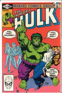 The Incredible Hulk #264 (1983) 8.5 VF+