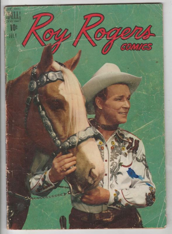 Roy Rogers Comics #19 (Jul-49) VG+ Affordable-Grade Roy Rogers