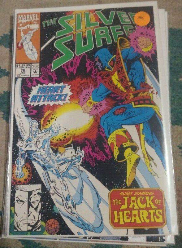 Silver Surfer #76 1993  Marvel jack of hearts space