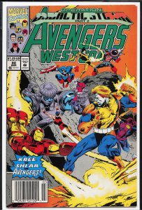 Avengers West Coast #80 (1992) West Coast Avengers / Avengers West Coast