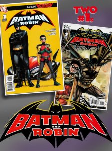 BATMAN and ROBIN/TWO #1s (2009-10) 9.4NM  Morrison, Quitely .. Nicieza, Richards